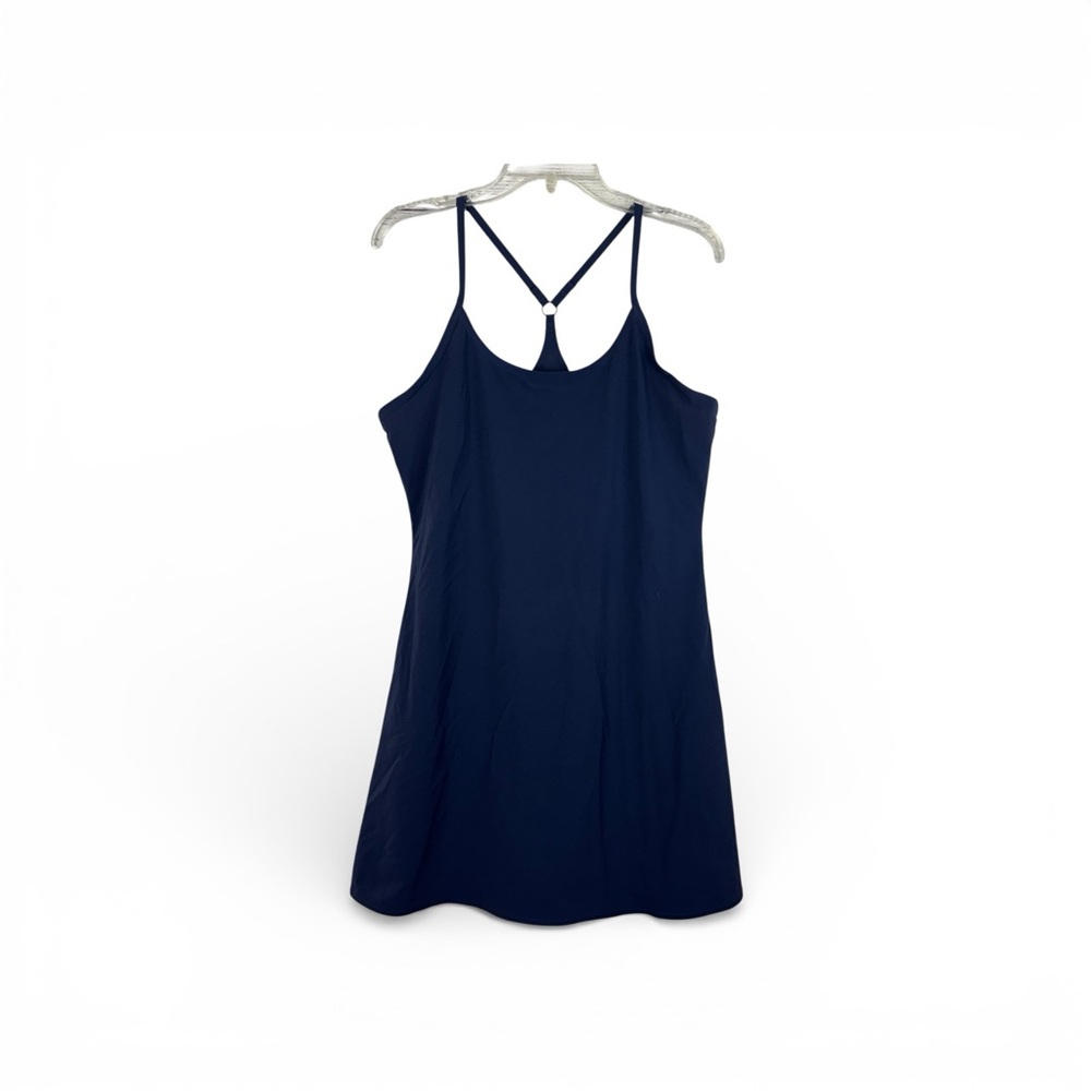 Outdoor Voices The Exercise Dress Navy Blue Mini Athletic Tennis L Shorts